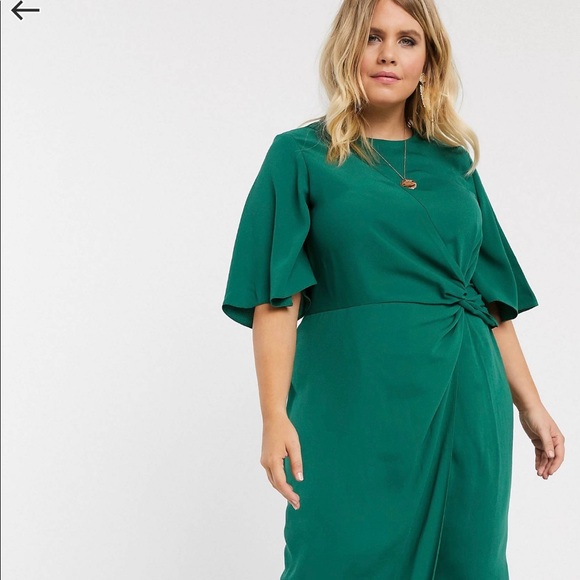 ASOS Curve Dresses & Skirts - NWT GREEN DRESS